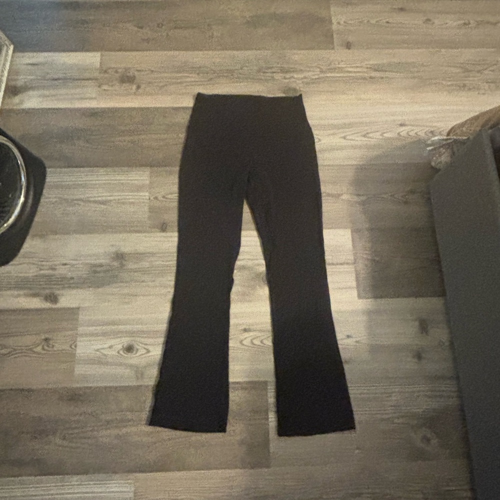 Lululemon Athletica Black Flare Leggings
